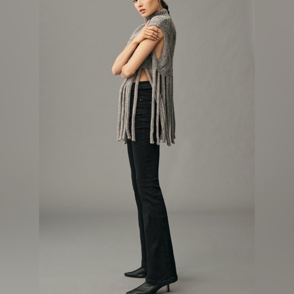 Pilcro The Icon Black Flare Jeans
